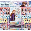 Samolepkový set s omalovánkami a voskovkami: Ledové království - Jiří Models Samolepkový set s omalovánkami a voskovkami: Ledové království - Jiří Models