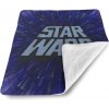 Sablio Detská deka pre bábätko Star Wars Vesmír - 90x120 cm Sablio Detská deka pre bábätko Star Wars Vesmír - 90x120 cm