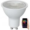NEDES | LED RGBW Stmievateľná žiarovka GU10/4,5W/230V 2700-6500K Wi-Fi Tuya | ND4080 NEDES | LED RGBW Stmievateľná žiarovka GU10/4,5W/230V 2700-6500K Wi-Fi Tuya | ND4080