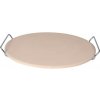 EXCELLENT HOUSEWARE Pizza kámen do trouby nebo na gril s rukojeťmi 33 cm KO-404001340 EXCELLENT HOUSEWARE Pizza kámen do trouby nebo na gril s rukojeťmi 33 cm KO-404001340