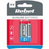 REBEL Alkaline 9V 1ks 0062B REBEL Alkaline 9V 1ks 0062B