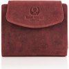 Vintage červená kožená dámska peňaženka Peruzzi Vintage červená kožená dámska peňaženka Peruzzi
