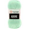 YarnArt Adore 341 mentolová YarnArt Adore 341 mentolová