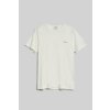 TRIČKO GANT CONTRAST LOGO SS T-SHIRT EGGSHELL TRIČKO GANT CONTRAST LOGO SS T-SHIRT EGGSHELL