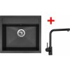 Sinks SOLO 560 Granblack + ELKA Čierná matná Sinks SOLO 560 Granblack + ELKA Čierná matná