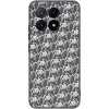 Picasee silikónový čierny obal pre Xiaomi Poco X6 Pro - Separ - White On Black 2 Picasee silikónový čierny obal pre Xiaomi Poco X6 Pro - Separ - White On Black 2