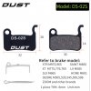 DUST SHIMANO Brzdové destičky DS-02 XTR -M975, M966, M596, Saint M800, XT -M765 DUST SHIMANO Brzdové destičky DS-02 XTR -M975, M966, M596, Saint M800, XT -M765