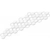 Foliatec dizajnové nálepky na auto HEXAGON, biela matná 32x130cm Foliatec dizajnové nálepky na auto HEXAGON, biela matná 32x130cm
