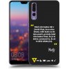Picasee silikónový čierny obal pre Huawei P20 Pro - Kazma - MĚLI BYSTE SE DO TOHO PUSTIT Picasee silikónový čierny obal pre Huawei P20 Pro - Kazma - MĚLI BYSTE SE DO TOHO PUSTIT