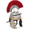 House of Warfare Římská přilba Centurion, typ Imperial Gallic G, s červeným chocholem House of Warfare Římská přilba Centurion, typ Imperial Gallic G, s červeným chocholem