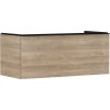 HANSGROHE Xelu Q závesná skrinka pre laminátovú dosku so zápustným umývadlom, 1 zásuvka, 1180 x 550 x 485 mm, prírodný dub, rukoväť matná čierna, 54064670 HANSGROHE Xelu Q závesná skrinka pre laminátovú dosku so zápustným umývadlom, 1 zásuvka, 1180 x 550 x 485 mm, prírodný dub, rukoväť matná čierna, 54064670