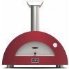 Alfa Forni Moderno 2 Pizze Wood red