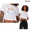Fox W Hello Fox Baby tee white, biela, M Fox W Hello Fox Baby tee white, biela, M