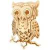 Woodcraft Dřevěné 3D puzzle sovička Woodcraft Dřevěné 3D puzzle sovička