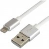 EverActive CBS-1IW dátový USB - Lightning, 1m, bílý EverActive CBS-1IW dátový USB - Lightning, 1m, bílý