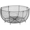 Strömshaga Drôtený košík Round Zinc – large Strömshaga Drôtený košík Round Zinc – large