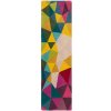 Flair Rugs , Ručne všívaný behúň Illusion Falmouth Multi, 60x230, viacfarebná, chodba / predsieň Flair Rugs , Ručne všívaný behúň Illusion Falmouth Multi, 60x230, viacfarebná, chodba / predsieň