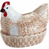 Mason Cash Dóza na potraviny MOTHER HEN 21 cm, hnedá farba, kamenina Mason Cash Dóza na potraviny MOTHER HEN 21 cm, hnedá farba, kamenina