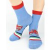 Chlapčenské ABS ponožky SB007 - 19-22 / jeansová Chlapčenské ABS ponožky SB007 - 19-22 / jeansová