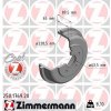 Brzdový bubon ZIMMERMANN 250.1769.20 Brzdový bubon ZIMMERMANN 250.1769.20