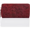 PAOLO PERUZZI Dámska kožená peňaženka s motívom | červená T-08-RD PAOLO PERUZZI Dámska kožená peňaženka s motívom | červená T-08-RD