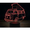 Beling 3D lampa,Volkswagen caravan westfalia ,7 farebná VW7 Beling 3D lampa,Volkswagen caravan westfalia ,7 farebná VW7