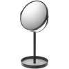 Yamazaki 2820 Tower Make Up kozmetické zrkadlo s miskou na šperky čierne Yamazaki 2820 Tower Make Up kozmetické zrkadlo s miskou na šperky čierne