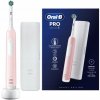 ELEKTRICKÁ ZUBNÁ KEFKA ORAL-B PRO 1 RUŽOVÁ 3 REŽIMY + PUZDRO ELEKTRICKÁ ZUBNÁ KEFKA ORAL-B PRO 1 RUŽOVÁ 3 REŽIMY + PUZDRO