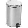 Aqualine Simple Line - Odpadkový kôš 12 l, leštená nehrdzavejúca oceľ 27112 Aqualine Simple Line - Odpadkový kôš 12 l, leštená nehrdzavejúca oceľ 27112
