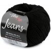 Pletacia priadza Jeans 50 g čierna 1ks Pletacia priadza Jeans 50 g čierna 1ks