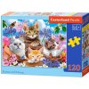 Castorland Puzzle Mačiatka s kvetinami 120 dielikov Castorland Puzzle Mačiatka s kvetinami 120 dielikov