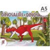Omaľovanka A5 LUX - Dinosaury Omaľovanka A5 LUX - Dinosaury