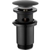 Invena Invena, univerzálna odtoková zátka typu ClickClack, čierna matná, INV-SC-B1-174-V Invena Invena, univerzálna odtoková zátka typu ClickClack, čierna matná, INV-SC-B1-174-V