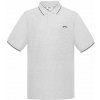 Slazenger Tipped pánske polo tričko Grey Marl M Slazenger Tipped pánske polo tričko Grey Marl M