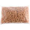 Gumičky Office Products 25mm 1kg prírodná farba Gumičky Office Products 25mm 1kg prírodná farba