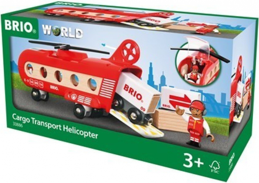 Brio 33886 Nákladní helikoptéra