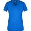 James & Nicholson Tričko JN 972 s výstřihem do V, vypasované, krátký rukáv, dámské COT02097205001-royal S Modrá královská James & Nicholson Tričko JN 972 s výstřihem do V, vypasované, krátký rukáv, dámské COT02097205001-royal S Modrá královská