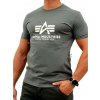 Alpha Industries Basic T-shirt charcoal heather tričko pánske šedé