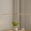 UMAGE LED závesné svietidlo Omni, mosadzová farba, dĺžka 107 cm, 2-pl. - 2600 UMAGE LED závesné svietidlo Omni, mosadzová farba, dĺžka 107 cm, 2-pl. - 2600