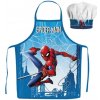 Detská zástera s kuchárskou čiapkou Spiderman Marvel III Detská zástera s kuchárskou čiapkou Spiderman Marvel III