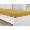 Textilomanie Plachta Jersey ALVORA 180x200 cm horčicová Textilomanie Plachta Jersey ALVORA 180x200 cm horčicová