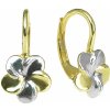 GOLDIE Zlaté náušnice Kvetinky LEA473.TRB GOLDIE Zlaté náušnice Kvetinky LEA473.TRB