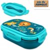 Kids Licensing Box na desiatu s vidličkou Jungle Kids Licensing Box na desiatu s vidličkou Jungle