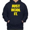 Fajntričko Krypto mikina- Just hodl it., Farba tmavo modrá, Strih/ Variant Pánsky/UNISEX Fajntričko Krypto mikina- Just hodl it., Farba tmavo modrá, Strih/ Variant Pánsky/UNISEX
