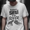 Tričko s potlačou SEXI ŠOFÉR Dámsky Biela XL Tričko s potlačou SEXI ŠOFÉR Dámsky Biela XL