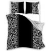 Faro Bavlnené obliečky GLAMOUR 019 180x200 cm čierne/biele