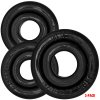 Oxballs Rimringz Multi Size 3-Pack Cockrings Black