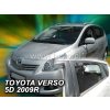Deflektory na Toyota Verso od 2009 (+zadné) Deflektory na Toyota Verso od 2009 (+zadné)