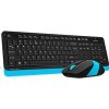 A4tech FG1010 FSTYLER set bezdr. klávesnice + myši, modrá barva FG1010_B A4tech FG1010 FSTYLER set bezdr. klávesnice + myši, modrá barva FG1010_B
