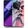 Picasee silikónový čierny obal pre OnePlus 11 5G - Nemysli toľko Picasee silikónový čierny obal pre OnePlus 11 5G - Nemysli toľko